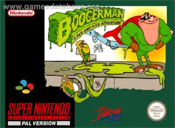 Cover Boogerman - A Pick and Flick Adventure for Super Nintendo
